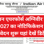 Air Force Agniveer Recruitment 01/2027
